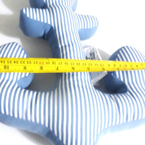 CUSH1 - Pair of ANCHOR CUSHIONS Nautical Ship Boat Cottage Camp Beach Fishing - Picture 6 of 6